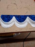 Raamband deense pluche blauw, Administratie@jansentruckstyling.nl, Ophalen of Verzenden, Jansentruckstyling, Nieuw