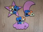 Woezel en Pip wandborden set roze voor €15,-, Ophalen, Nieuw, Wanddecoratie