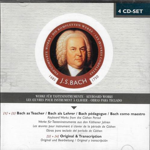 J.S. Bach - Bach as Teacher 4CD, Cd's en Dvd's, Cd's | Klassiek, Zo goed als nieuw, Kamermuziek, Barok, Verzenden