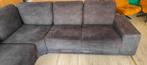 Donkerbruine Hoekbank nette staat 280x280x95, Huis en Inrichting, Banken | Bankstellen, Ophalen, Gebruikt, Vierpersoons of meer