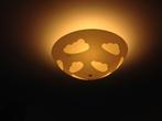 Ikea Plafondlamp Wolken Design en 2 wandlampen, Ophalen, Gebruikt, Kunststof
