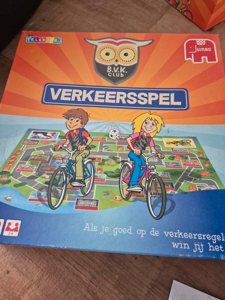 Verkeerssel, Hobby en Vrije tijd, Gezelschapsspellen | Bordspellen, Zo goed als nieuw, Drie of vier spelers, Ophalen of Verzenden