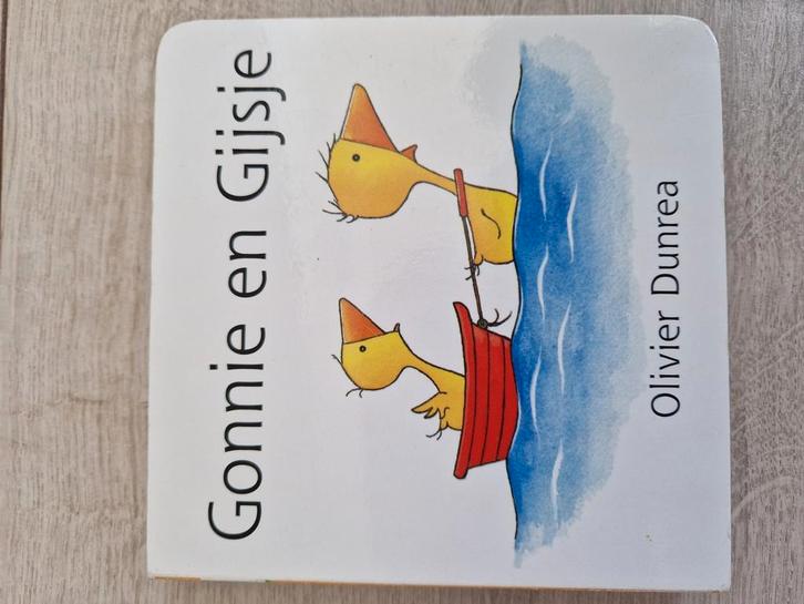Olivier Dunrea - Gonnie en Gijsje, Boeken, Kinderboeken | Baby's en Peuters, Zo goed als nieuw, Ophalen of Verzenden