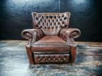 Original Springvale highback Chesterfield set | Set 3,5+1+1, Huis en Inrichting, Banken | Complete zithoeken, Leer, Ophalen of Verzenden