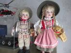Porseleinen poppen  (2 Stuks), Verzamelen, Poppen, Ophalen, Zo goed als nieuw, Pop