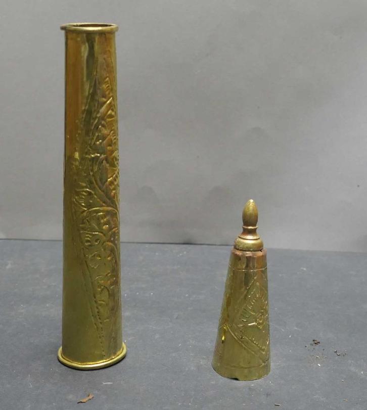 Pendok Tombak OS5 decoratie selut keris Speer lans schacht, Antiek en Kunst, Kunst | Niet-Westerse kunst, Ophalen of Verzenden