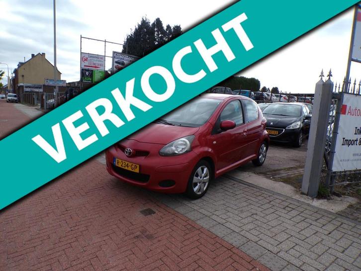 Toyota Aygo 1.0-12V Cool, Auto's, Toyota, Bedrijf, Te koop, Aygo, ABS, Airbags, Airconditioning, Metallic lak, Radio, Startonderbreker