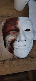 Uniek Halloween Masker - V for Vendetta Stijl, Ophalen of Verzenden, Gebruikt, Feestartikel, Halloween of Griezel