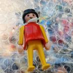 Playmobil Poppetje vintage oranje geel met monddoek, Ophalen of Verzenden, Zo goed als nieuw, Los playmobil