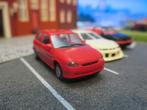 Opel Corsa B GSi - Herpa 1997 Facelift model rood, Ophalen of Verzenden, Zo goed als nieuw, Auto, Rietze