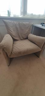 2 Cassina Palmaria fauteuils van Vico Magistretti, Ophalen, Gebruikt, 75 tot 100 cm, 50 tot 75 cm