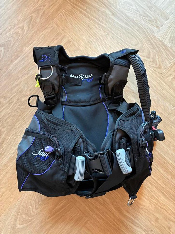Aqualung Soul trimvest women XS/S, Watersport en Boten, Duiken, Gebruikt, Trimvest of Wing, Ophalen of Verzenden