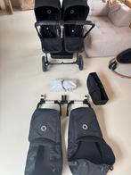 Bugaboo Donkey 5 duokinderwagen tweeling kinderwagen duo, Verstelbare duwstang, Bugaboo, Ophalen of Verzenden, Zo goed als nieuw