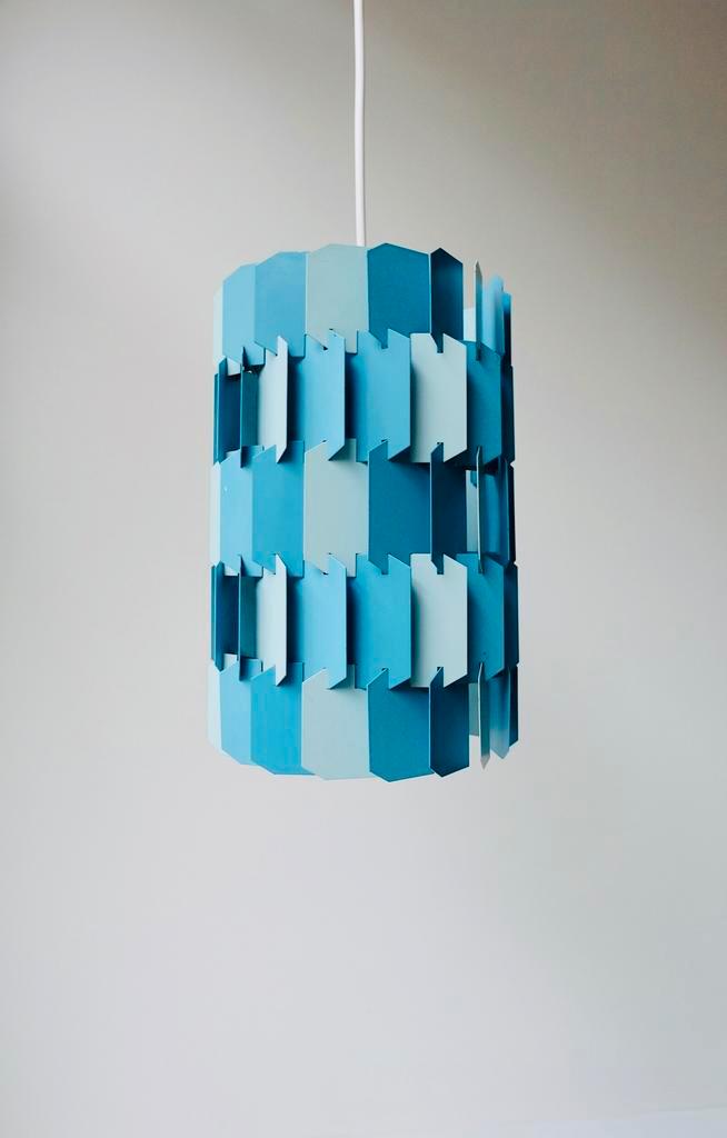 Prachtige vintage lamp van Louis Weisdorf voor Lyfa, Huis en Inrichting, Lampen | Hanglampen, Gebruikt, Minder dan 50 cm, Metaal