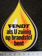 sticker fendt als u zuinig op brandstof bent traktoren, Verzenden, Zo goed als nieuw, Merk