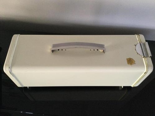 Vintage Brabantia peperkoek / ontbijtkoek blik - wit/beige, Verzamelen, Retro, Huis en Inrichting, Ophalen of Verzenden