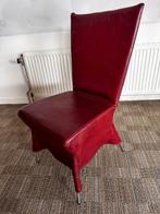 leren stoelen fabrikant Label, Huis en Inrichting, Stoelen, Ophalen, Gebruikt, Metaal, Vijf, Zes of meer stoelen