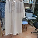 Broek crème glanzend elast. tailleband Vince mt 36-38, Kleding | Dames, Maat 38/40 (M), Overige kleuren, Ophalen of Verzenden