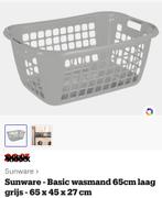 Sunware grijze wasmand 2x, Huis en Inrichting, Ophalen, Zo goed als nieuw