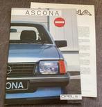 Opel Ascona folder, 1984, Ophalen of Verzenden