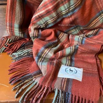 Iers wollen Tartan plaid Royal Antique beschikbaar voor biedingen