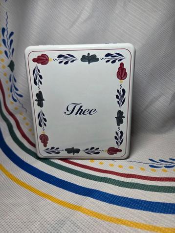 Boerenbont theedoos NIEUW beschikbaar voor biedingen