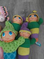 4 x vintage GLOW WORM + LOTS A LOT LEGGGGGGS, Verzenden, Zo goed als nieuw