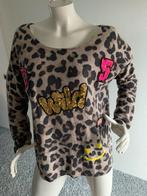 Grace trui met paiettten maat s, Maat 38/40 (M), Bruin, Ophalen of Verzenden, Zo goed als nieuw