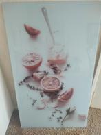 Glasschilderij modern stilleven, Ophalen, Zo goed als nieuw, Print, Minder dan 50 cm