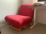Ikea Grankulla Futon Slaap Stoel, Huis en Inrichting, Ophalen, Zo goed als nieuw, 200 cm, Rood