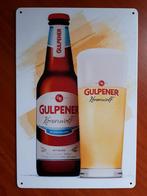 Gulpener Korenwolf 20x30 cm Reclamebord, Ophalen of Verzenden, Nieuw, Reclamebord, Plaat of Schild, Overige merken