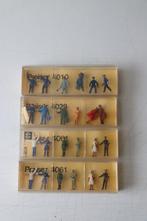 Preiser figuren  4010, 4020, 2 x 4061, Overige merken, Gelijkstroom of Wisselstroom, Overige typen, Nieuw