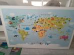 Wereldkaart kinderen, Ophalen of Verzenden, Zo goed als nieuw