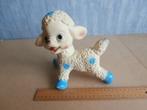 Vintage schaapje [pieppopje] in mooie staat pieper werkt., Antiek en Kunst, Antiek | Speelgoed, Ophalen of Verzenden
