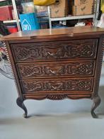 Antieke commode met 3 lades, Antiek en Kunst, Ophalen