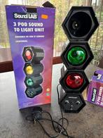 Soundlab discolampen reagerend op muziek, Ophalen, Zo goed als nieuw, Licht