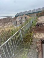 Metalen Hekwerk, Met poort, Gebruikt, IJzer, Spijlenhekwerk