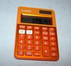 Vintage oranje Canon LS-100K rekenmachine. Nwst., Verzamelen, Ophalen of Verzenden, Computers en Rekenmachines
