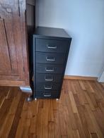 Ikea Helmer ladeblok zwart op wieltjes, Ophalen, Zo goed als nieuw