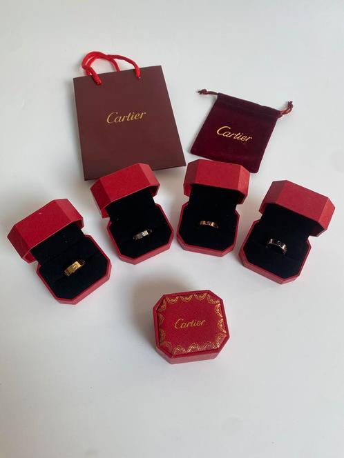 Cartier love ring! Incl doosje en tasje!, Sieraden, Tassen en Uiterlijk, Ringen, Nieuw, Dame of Heer, Goud, Ophalen of Verzenden