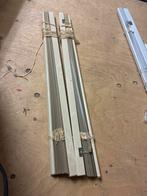 2 stuks Luxaflex Gebroken Wit - 70cm Breed, Ophalen, Gebruikt, 50 tot 100 cm, Crème