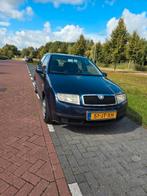 Skoda Fabia Combi 1.4-16V Comfort,  2002 Blauw, New APK, Auto's, 450 kg, 74 pk, 4 cilinders, Blauw