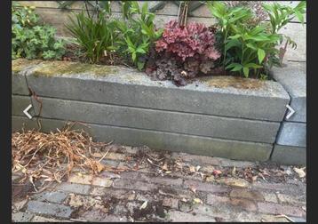 Beton bielzen antraciet  beschikbaar voor biedingen