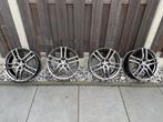 Set Velgen Dezent TZ 17 inch 5x100, Ophalen, Velg(en), 17 inch, Personenwagen