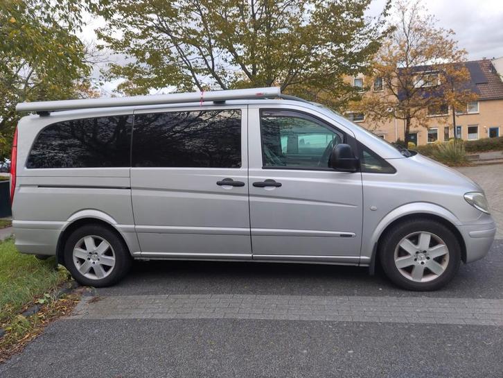 Camperbus, kampeerbus Mercedes 639 Vito 120 CDI, Caravans en Kamperen, Campers, Particulier, tot en met 2, Buscamper of Camperbus