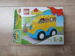 duplo mijn eerste bus 10851, Ophalen of Verzenden, Zo goed als nieuw, Complete set, Duplo