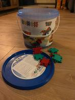 Grote emmer CLICS bouwstenen, Kinderen en Baby's, Speelgoed | Bouwstenen, Ophalen of Verzenden, Gebruikt, Overige merken