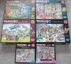 Diverse *** PUZZELS WASGIJ *** 6 stuks, Ophalen of Verzenden, 500 t/m 1500 stukjes, Zo goed als nieuw, Legpuzzel