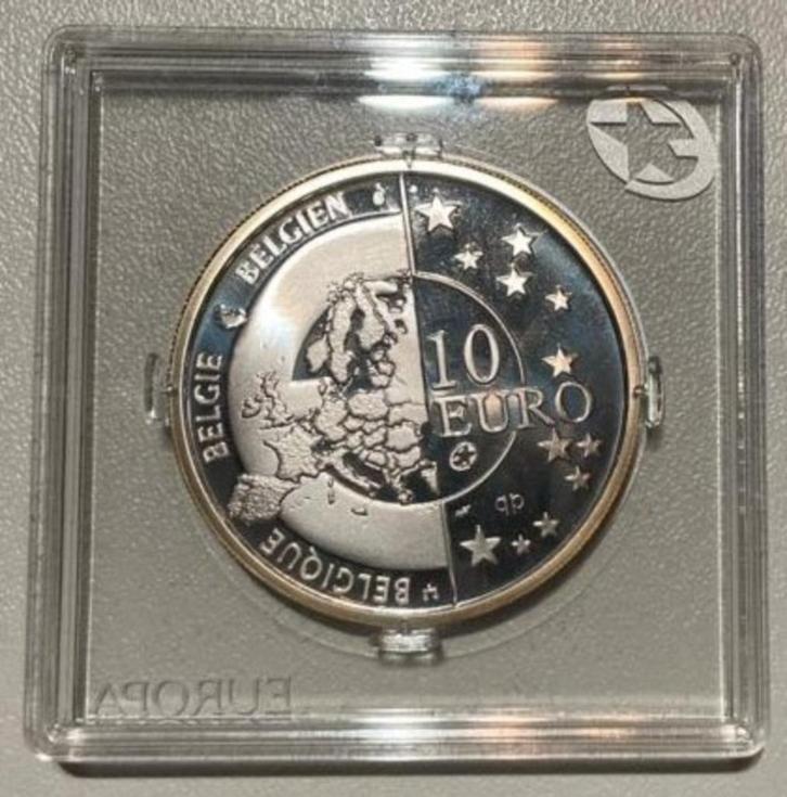 2005 BELGIË 10 EURO ZILVER VREDE *PP*, Postzegels en Munten, Munten | Europa | Euromunten, Losse munt, 10 euro, België, Zilver