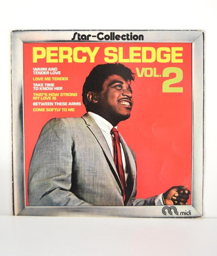 LP Percy Sledge, Star collection vol.2, in erg goede staat, Cd's en Dvd's, Vinyl | R&B en Soul, Gebruikt, 1960 tot 1980, 12 inch
